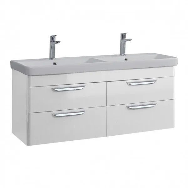 Ormarić s umivaonikom LINEART EFES 1200 White